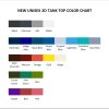 tank top color chart - Dungeons & Dragons UK Store